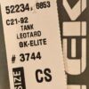 GK ELITE GYMTEK CHILD SMALL SPORTY CAMPUS STRETCHTEK GYM LEOTARD BLACK BLUE SZ S - Image 4