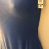 GK DANCE BIKETARD LIGHT BLUE VELVET ADULT SMALL GYMNASTICS FITNESS TANK Sz AS - Image 3