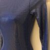 GK LgSLV LADIES SMALL BLUE SPOTLIGHT FOIL GYMNASTICS DANCE LEOTARD Sz AS NWT! - Image 4