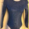 GK LgSLV LADIES SMALL BLUE SPOTLIGHT FOIL GYMNASTICS DANCE LEOTARD Sz AS NWT! - Image 6