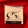 GK COMPETITION SHIRT SINGLET CHILD X-SMALL RED N/S TRADITIONAL LEG CUT Sz CXS - Image 7
