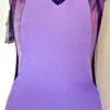 NASTIA LIUKIN GK CHILD LARGE LILAC N/S PURPLE FOIL JA GYMNASTS TANK LEOTARD CL - Image 3