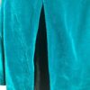 GK ICE SKATE SKIRT ADULT SMALL GREEN VELVET BLACK PLEATS PULL ON SKIRT Sz AS NWT - Image 2