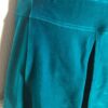 GK ICE SKATE SKIRT ADULT SMALL GREEN VELVET BLACK PLEATS PULL ON SKIRT Sz AS NWT - Image 3