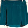 GK ICE SKATE SKIRT ADULT SMALL GREEN VELVET BLACK PLEATS PULL ON SKIRT Sz AS NWT - Image 6