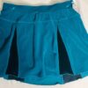 GK ICE SKATE SKIRT ADULT SMALL GREEN VELVET BLACK PLEATS PULL ON SKIRT Sz AS NWT - Image 8
