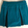 GK ICE SKATE SKIRT ADULT SMALL GREEN VELVET BLACK PLEATS PULL ON SKIRT Sz AS NWT - Image 11