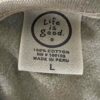 LIFE IS GOOD Men's Large TENNIS Theme Graphic Faded Green Short Sleeve T Shirt - Image 9