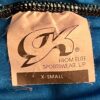 GK ICE FIGURE SKATE LADIES X-SMALL LgSLV OCEAN BLUE MICROFIBER ROYAL DRESS AXS - Image 10