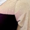 GK LgSLV ADULT SMALL PURPLE VELVET WHITE MESH SPANGLZ GYMNAST DANCE LEOTARD SZ S - Image 5