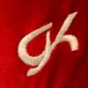 GK RED VELVET ADULT X-SMALL WHITE STAR FOIL JA GYMNASTIC DANCE TANK LEOTARD AXS - Image 6