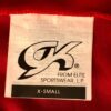 GK RED VELVET ADULT X-SMALL WHITE STAR FOIL JA GYMNASTIC DANCE TANK LEOTARD AXS - Image 8
