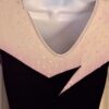 GK LgSLV ADULT SMALL PURPLE VELVET WHITE MESH SPANGLZ GYMNAST DANCE LEOTARD SZ S - Image 7