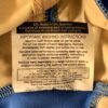 GK CAMISOLE CHILD LARGE BLUE GYMNASTICS DANCE MICROFIBER LEOTARD MESH JA Sz CL - Image 9