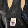 GK LgSLV LADIES SMALL BLACK SHIMMER MESH GOLD GYMNASTICS DANCE LEOTARD Sz AS - Image 8