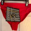 GK ELITE CHILD SMALL TRADITIONAL LEG CUT NYLON/SPANDEX RED SPORTS BRIEF Sz CS - Image 4