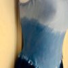 GK ICE FIGURE SKATE LADIES SMALL BLUE TYE-DYE COTTON/SPANDEX TANK DRESS Sz AS - Image 3