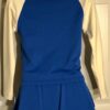 GK LgSlv POLARTEC LADIES SMALL BLUE WHITE FIGURE SKATE 2PC TOP/SKIRT SET AS NWT - Image 2