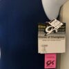 GK COMPETITION SHIRT SINGLET CHILD MEDIUM NAVY N/S TRADITIONAL LEG CUT Sz CM NWT - Image 4
