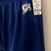GK BOYS LARGE BLUE GYMNASTICS RUNNING COMPETITION NYLON/SPANDEX LONG SHORTS CL - Image 3