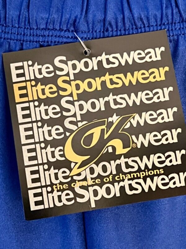 GK COMPETITION SHORTS ADULT X-SMALL ROYAL N/S GYMNASTICS RUNNING FITNESS AXS - Image 2