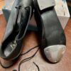 LEO'S DANCEWEAR STYLE 3303 FIT 6.0M JUNIOR JAZZ TAP BLACK LEATHER SHOES Sz 6.0 M - Image 6