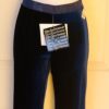 GK DANCE JAZZ LADIES X-SMALL BLUE VELVET BLUE TWILIGHT WAISTBAND PANTS Sz AXS - Image 5