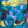 GK CHILD SMALL VELVET ABSTRACT PRINT GYMNASTICS DANCE TANK LEOTARD Sz CS NWT! - Image 2