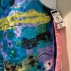 GK CHILD SMALL VELVET ABSTRACT PRINT GYMNASTICS DANCE TANK LEOTARD Sz CS NWT! - Image 4