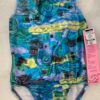 GK CHILD SMALL VELVET ABSTRACT PRINT GYMNASTICS DANCE TANK LEOTARD Sz CS NWT! - Image 10