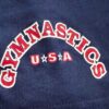 MG GK Youth LARGE 'GYMNASTICS USA'  Graphic Cotton  Heavyweight Jersey Shorts L