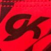 GK Elite Capri Tights ADULT SMALL Mosaic Print Nylon Spandex RED BLACK AS NWT! - Image 3