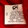 GK Elite Capri Tights ADULT SMALL Mosaic Print Nylon Spandex RED BLACK AS NWT! - Image 5