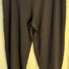 GK ELITE DANCE JAZZ LADIES LARGE BLACK MICROFIBER CUFFED CAPRI PANTS Sz AL NWT - Image 3
