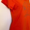 COLUMBIA WOMENS SSLV ORANGE "FOREVER WILD" NATURE MTNS GRAPHICS TOP Sz M EUC! - Image 3