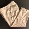 DONNA KARAN NYC LADIES SIZE 6 TAN CROPPED PANTS ZIP FRONT Sz 6 EUC! - Image 6
