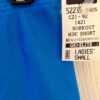 GK BLUE ADULT SMALL MINI WORKOUT SHORTS NYLON/SPANDEX GYMNASTIC DANCE CHEER AS - Image 6