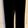 GK DANCE JAZZ LADIES X-SMALL BLACK VELVET V-WAIST HIP HUGGER FLARE PANTS SZ XS - Image 8