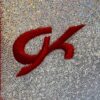 GK WHITE SPARKLE GIRLS LARGE RED NYLON/SPANDEX GYMNASTICS DANCE TANK LEOTARD CL - Image 5