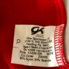 GK WHITE SPARKLE GIRLS LARGE RED NYLON/SPANDEX GYMNASTICS DANCE TANK LEOTARD CL - Image 6