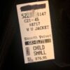 GK WARM UP JACKET GIRLS SMALL BLACK VELVET ZIP FRONT GYM SKATE DANCE CHEER CS - Image 8