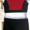 GK ELITE CHILD MEDIUM VELVET CROP TOP & MINI SHORT SET DANCE CHEER GYMNASTSIC CM - Image 2