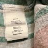 Thread & Supply Women's Medium Button Up Striped Linen Crop Top with Front Tie M - Image 11