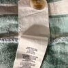 Thread & Supply Women's Medium Button Up Striped Linen Crop Top with Front Tie M - Image 12