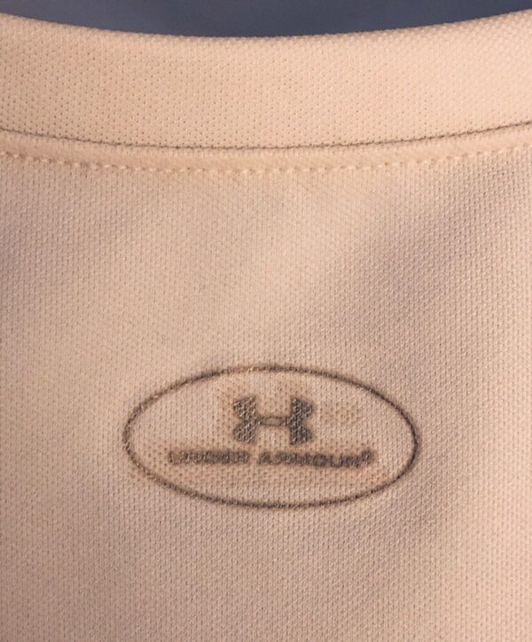 UNDER ARMOUR LADIES SMALL SSLV WHITE TECH POLY TENNIS/ATHLETIC TOP Sz S EUC! Jo - Image 6