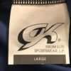 GK CHILD LARGE MINI WORKOUT SHORTS NAVY NYLON/SPANDEX GYMNASTICS DANCE CHEER CL - Image 4