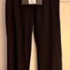 GK ELITE DANCE JAZZ GIRLS SMALL BLACK MICROFIBER CUFFED CAPRI PANTS SZ CS NWT! - Image 3