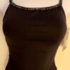 GK DANCE JAZZ CHEER ADULT SMALL MICROFIBER MATRIX FOIL CAMISOLE DANCE TOP Sz AS