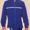 GK ROYAL LgS ZIP UP ADULT SMALL BRUSH TRICOT GYMNASTS SKATE WARM UP JACKET Sz S