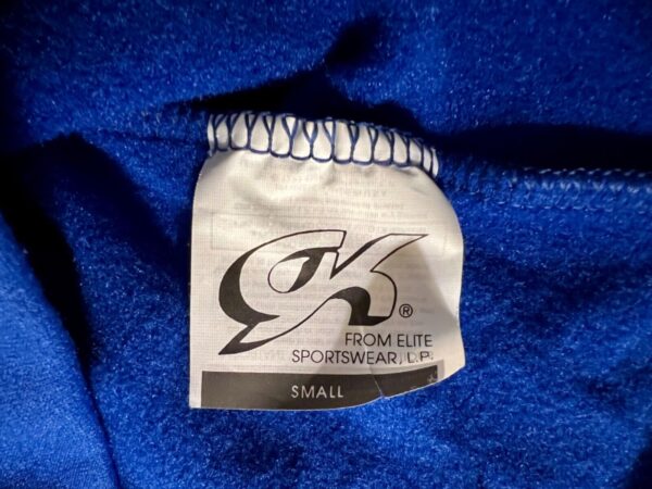 GK ROYAL LgS ZIP UP ADULT SMALL BRUSH TRICOT GYMNASTS SKATE WARM UP JACKET Sz S - Image 10